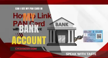 Bank Account Access: PAN Card Visibility