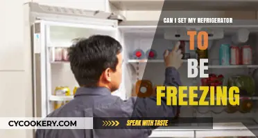 Can Your Fridge Freeze? Setting Refrigerator Temps for Optimal Use