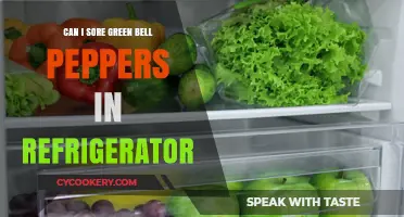 Storing Green Bell Peppers: Refrigerator Tips for Freshness and Longevity