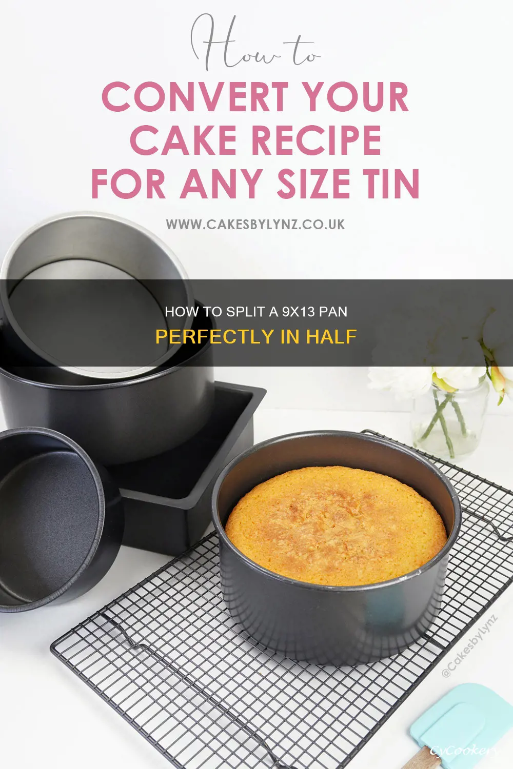 can I split a 9x13 pan in half