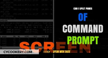 Splitting Command Prompt Panes: A Guide to Efficiently Managing Your Screen