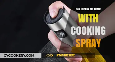 Mastering the Air Fryer: Spraying with Cooking Spray