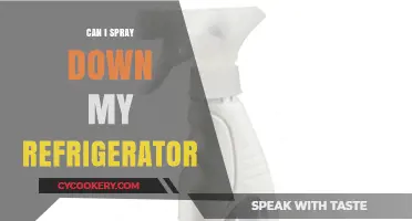 Can You Spray Down Your Refrigerator? Cleaning Tips and Safety Guide