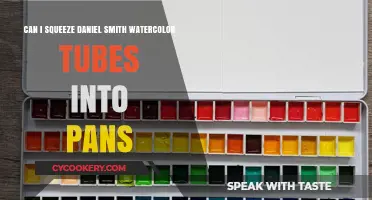 Squeezing Daniel Smith Watercolors: Tubes to Pans