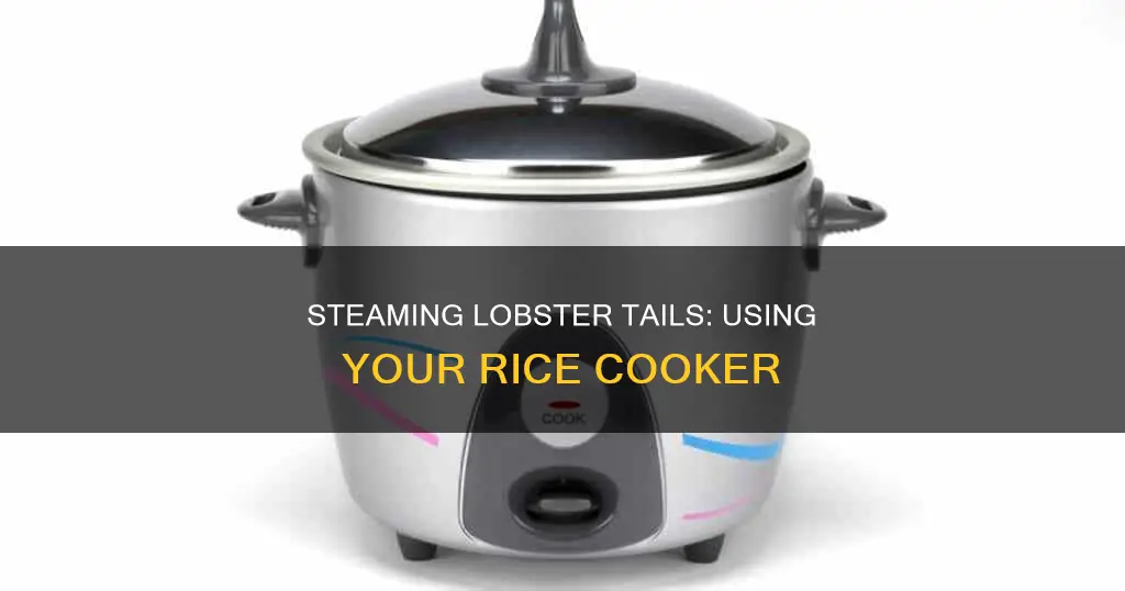 can i steam a lobster tails in my rice cooker