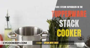 Steaming Asparagus: Tupperware Stack Cooker Method