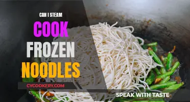 Steam Cooking Frozen Noodles: A Quick, Easy Method