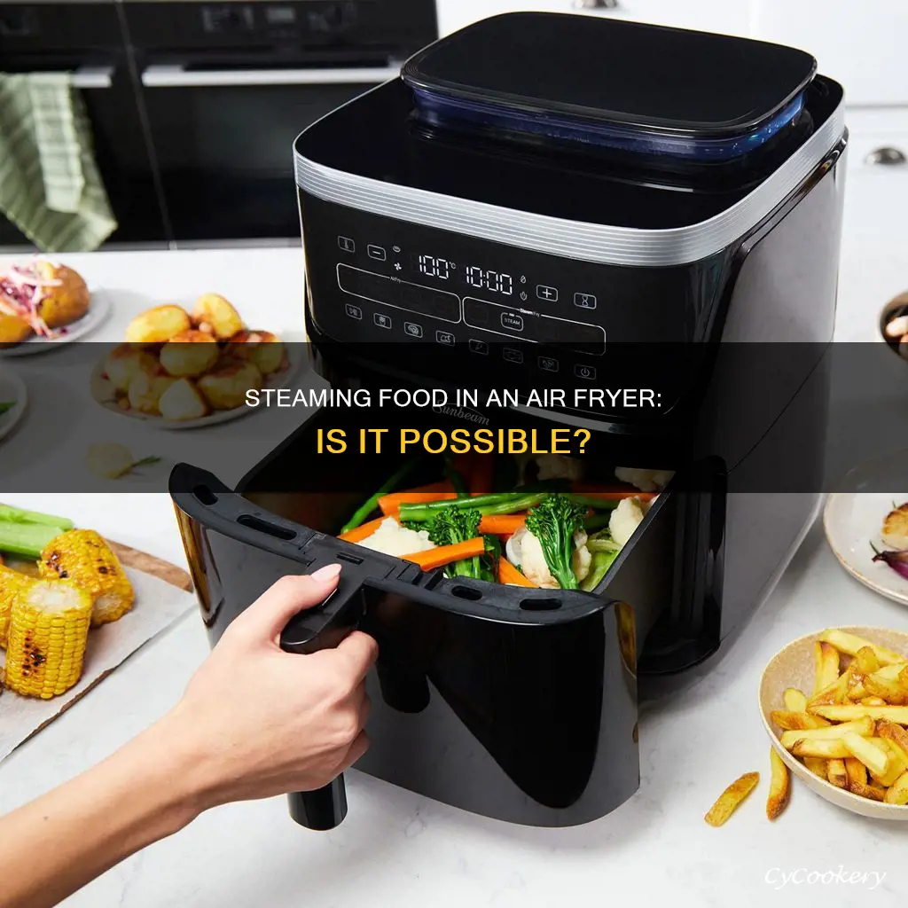 can i steam food in an air fryer