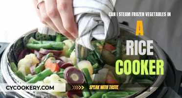 Steaming Frozen Veggies: Using Your Rice Cooker