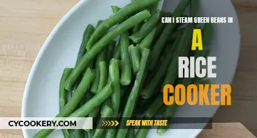 Steaming Green Beans: Using Your Rice Cooker