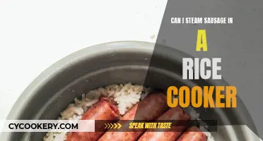 Steaming Sausages: Using Your Rice Cooker for a Quick Meal