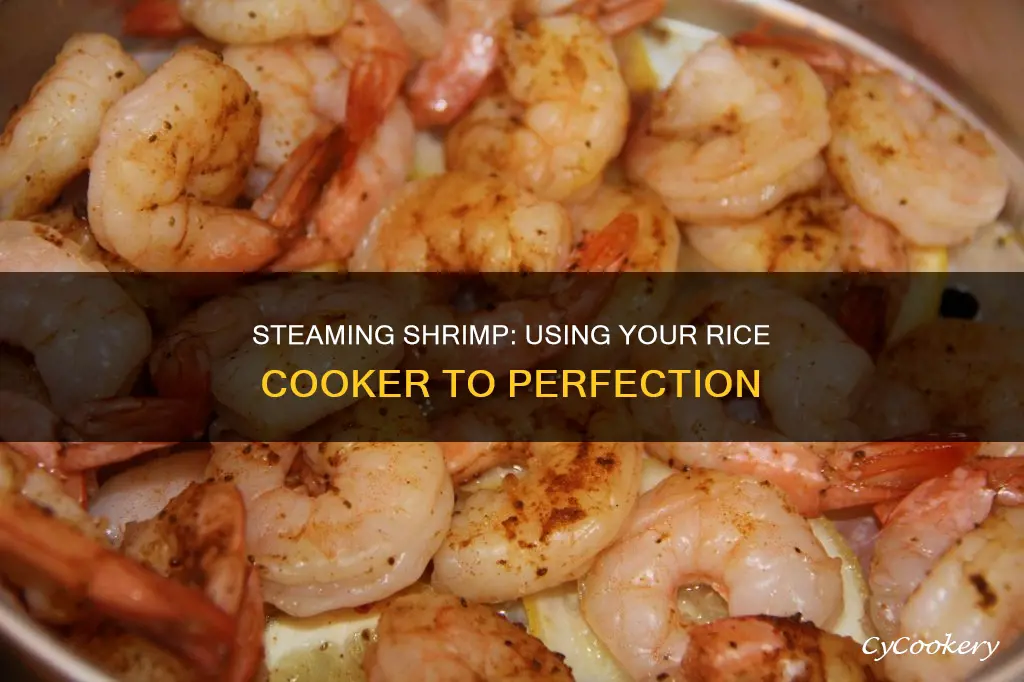 can i steam shrimp in a rice cooker