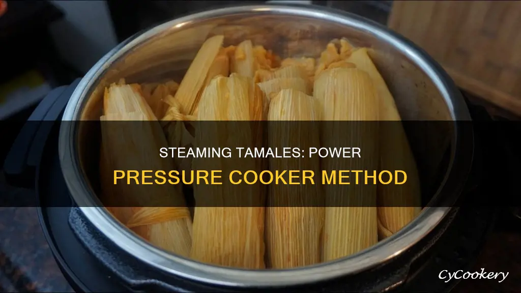 can i steam tamales in a power pressure cooker