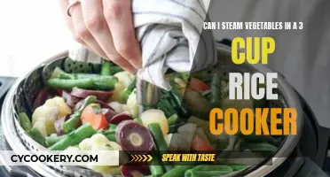 Steaming Veggies: Using Your 3-Cup Rice Cooker