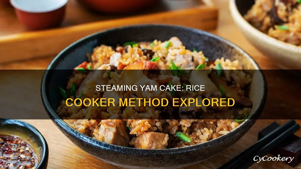 can i steam yam cake in a rice cooker