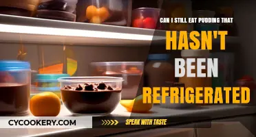 Unrefrigerated Pudding: Safe to Eat or Risky Indulgence?