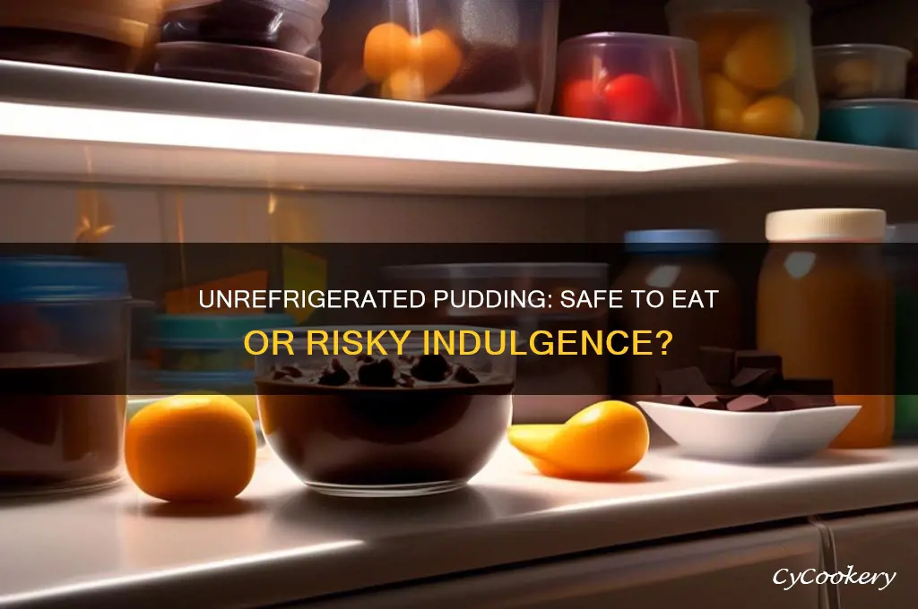 can i still eat pudding that hasn