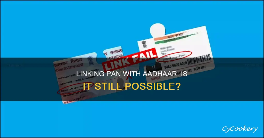 can I still link pan with aadhaar