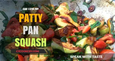 Stir-Frying Patty Pan Squash: Quick, Easy, Delicious!