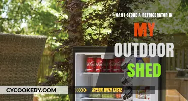 Storing a Refrigerator in an Outdoor Shed: What You Need to Know