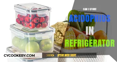 Storing Acidophilus in the Fridge: Best Practices for Probiotic Preservation