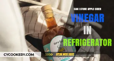 Should You Refrigerate Apple Cider Vinegar? Storage Tips Revealed
