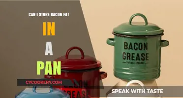 Storing Bacon Fat: Pan Storage Pros and Cons
