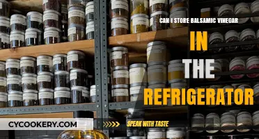 Should Balsamic Vinegar Be Refrigerated? Storage Tips Revealed