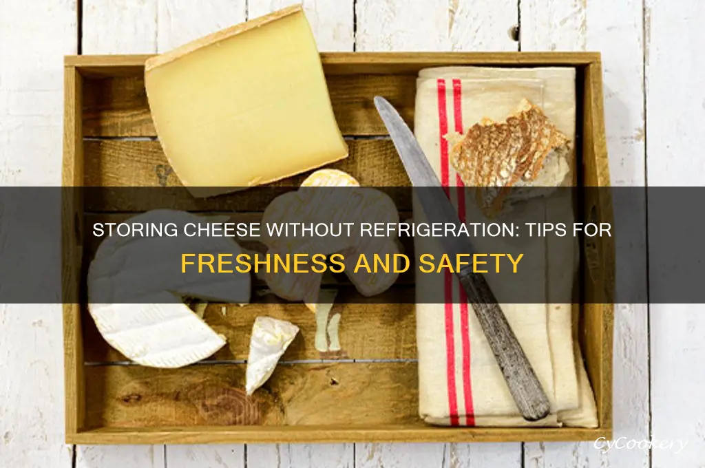 can i store cheese without refrigeration