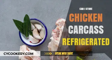 Refrigerating Chicken Carcass: Safe Storage Tips and Best Practices