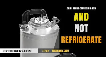 Storing Coffee in a Keg: Refrigeration Needed or Not?