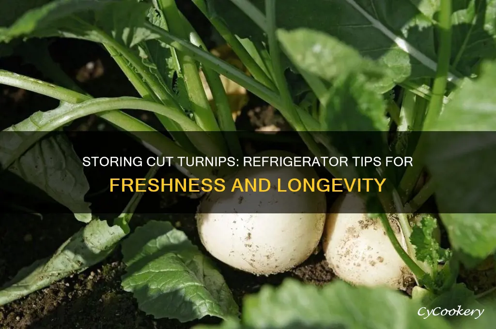 can i store cut up turnips in refrigerator