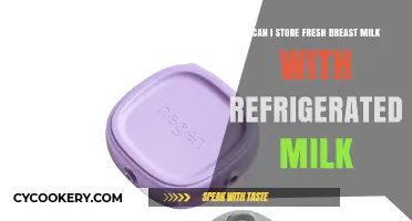 Storing Fresh Breast Milk with Refrigerated Milk: Safe Practices Explained