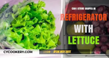 Storing Grapes and Lettuce Together: Refrigerator Compatibility Tips