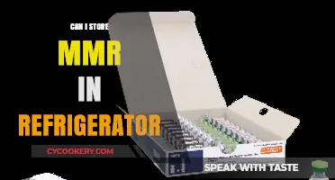 Storing MMR Vaccine: Refrigerator Guidelines and Best Practices Explained