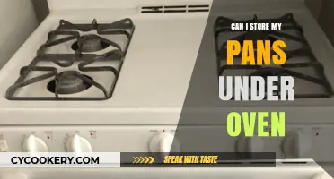 Storing Pans Under the Oven: Safe or Not?