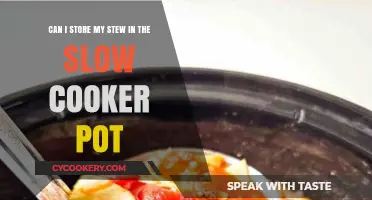 Storing Stew: Slow Cooker Pot Storage Tips