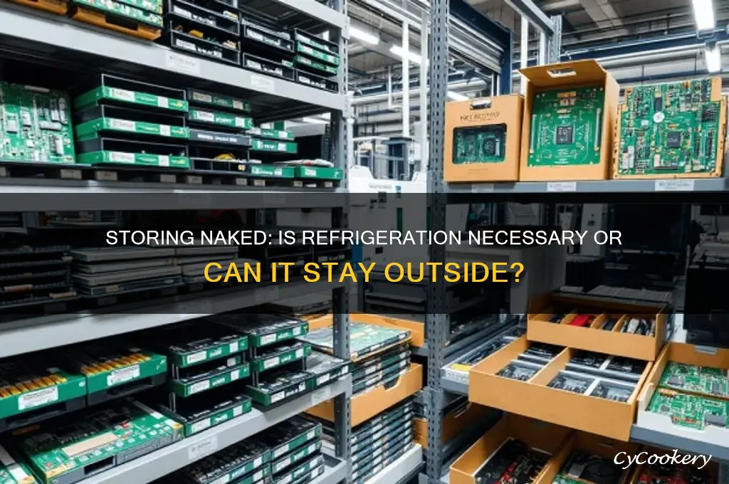 can i store naked outside of refrigerator