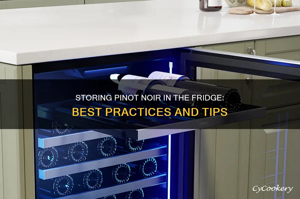 can i store pinot noir in refrigerator