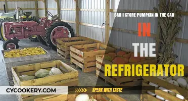 Storing Pumpkin in a Can: Refrigerator Tips and Best Practices