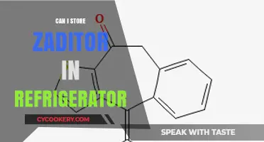 Storing Zaditor in the Fridge: Safe Practice or Not?
