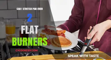 Stretching a Pan Over Two Burners: Is It Safe?