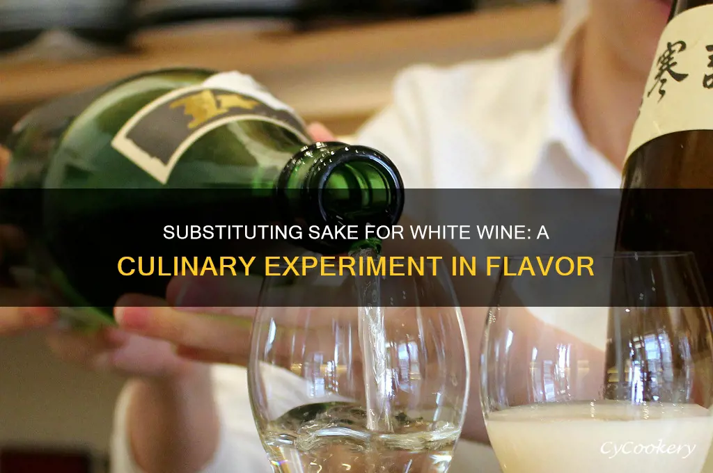 can i sub sake for white wine