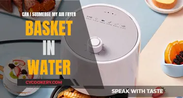 Soaking Air Fryer Basket: Safe?