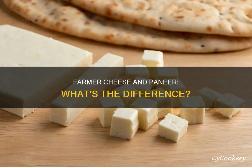 can I substitute farmer cheese for paneer