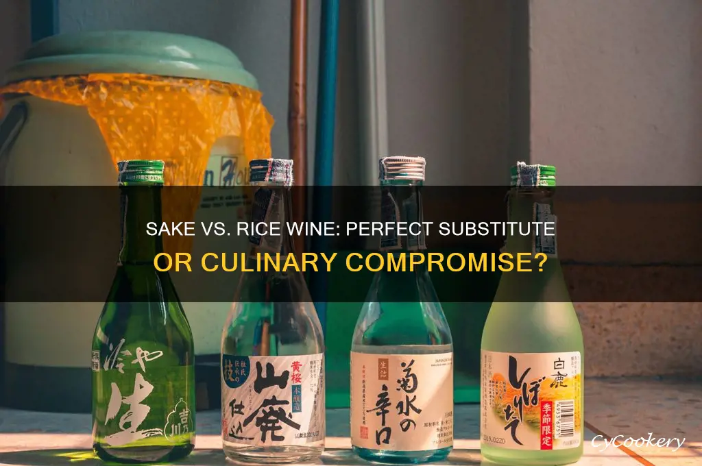 can i substitute sake for rice wine