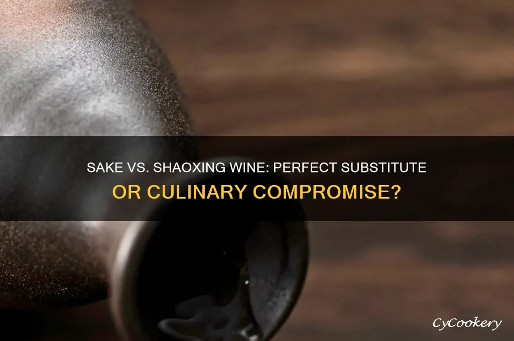 can i substitute sake for shaoxing wine