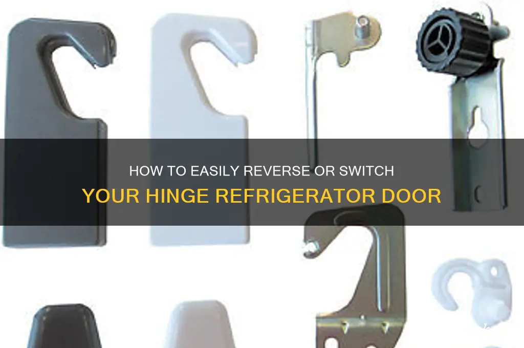 can i switch hinge refrigerator door