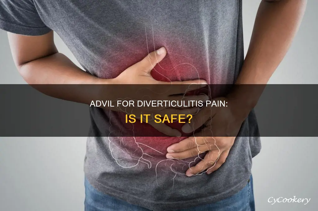 can I take advil for diverculitus pane
