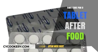 The Right Time to Take Pan D Tablets